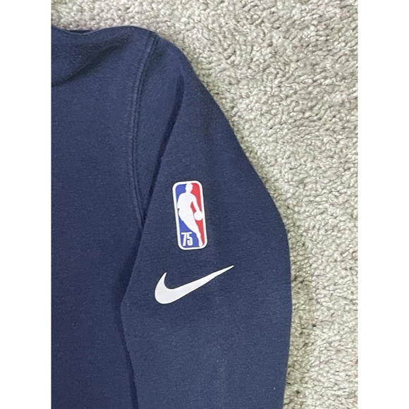 Nike Houston Rockets‎ Dri-Fit Hoodie Boys LG 14/16 BLUE FLEECE - Picture 4 of 11